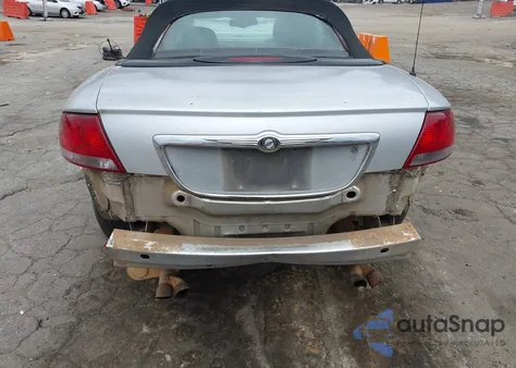 2001 Chrysler Sebring Lxi z USA, uszkodzony, nr VIN 1C3EL55UX1N500410